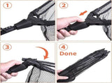 1 Piece Folding Fishing Landing Net, Black, 40 x 70 cm V1237-MS-912-068