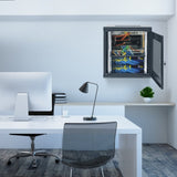 12U Wall Mount Network Server Cabinet, 15.5'' Deep, Server Rack Cabinet Enclosure, 200 lbs Max. V952-WLJJWZB12U155GP35V0
