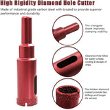 Diamond Hole Saw Set, Diamond Core Drill Bit For Tile/Glass/Marble V1188-MS-227-1696