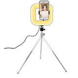 28Cm Dimmable Led Square Light With Tripod For Mobile Phone Live Streaming PRL-657400AYS