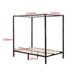 4 Four Poster Queen Bed Frame V63-817873