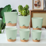 Planters - Self-watering succulents - Set of 6 tabletop planters - Minimalist design V1188-ZXY-131-440