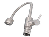 Stainless Steel Universal Water Faucet Bathroom Basin Sink Hot and Cold Water Tap with 2 Gear for V1294-YM0714-3112210092111