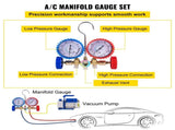 3CFM 84 L/M 1-Stage, Refrigerant Vacuum Pump Refrigeration Gauges A/C Air Conditioning 1440 RPM 1/4 V952-3CFM1-4HPZKBZJ001V3