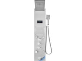 Shower Panel System, 6 Shower Modes, LED & Screen Hydroelectricity Shower Panel Tower, Rainfall, V952-FTYS6CS2MSDPTMPHLV9