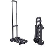 Folding Portable Cart Lightweight 1.3kg, Load Capacity 30kg, Silent Smooth Wheels, Essential Tool V1232-ZDSTC001