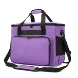 Oxford Cloth Sewing Machine Bag, Portable Carry Case with Shoulder Strap, Multi-Functional Storage V1232-FRSNB-001