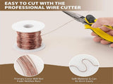 99.9% Dead Soft Copper Wire, 20 Gauge 0.8u202fmm Diameter, 328 Feet / 100u202fM, 1 Pound Spool V1370-AZ4-07757