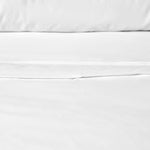 Accessorize White 400TC White Bamboo Cotton Double Stitched Quilt Cover Set King V442-HIN-QUILTCS-BAMBOOCOTTON-WHITE-KI