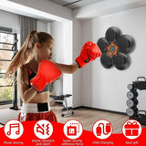 Smart Electric Boxing Trainer with Speaker, Black, Compatible with Smart Music Boxing V1188-MS-325-0029