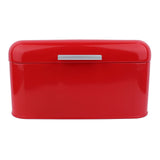 Solid Color Retro Metal Bread Bin Box Large Capacity Kitchen Storage Container V1294-YM0901-JY34918-01