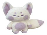 Fox Doll Cute Style Soft Plush Material Stuffed Cartoon Animal Toy for Kids Birthday Present Purple V1294-YM0512-3117220256012