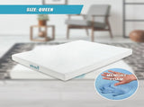 Queen Green Tea Memory Foam Mattress Cooling Comfort with CertiPUR-US Certified Foam V63-826551