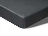 Accessorize 400TC Charcoal Bamboo Cotton Fitted Sheet 40cm Wall Single V442-HIN-FITTEDS-BAMBOOCOTTON40CM-CHARCOAL-SB