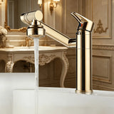Mechanical Arm Basin Faucet 20cm Extended 360&deg Swivel Dual Spray Mode Anti-Splash Hot Cold Mixer Tap V1232-SLT-ZCM-002