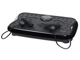 Everfit Vibration Machine Platform Vibrator With Resistance Rope Home Gym Black FIT-H-VP-S-BK