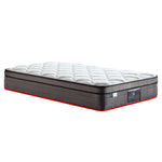 Kingston Slumber Mattress KING SINGLE Size Bed Euro Top Pocket Spring Bedding Foam 34CM V219-FURBEDKNGA2KS