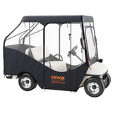 Golf Cart Enclosure, 420D Polyester Driving Enclosure with 4-Sided Transparent Windows, 4 Passenger V952-KSHGEFCZGMDJB8OZ9V0