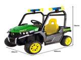 Kahuna John Deere RSX Gator Battery Operated 1-Seater Kids Ride-On Car with Water Bazookas 46402