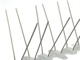 20 Pack Bird Spikes for Pigeons Small Birds 30cm Stainless Steel Bird Deterrent Spikes for Fence V1294-YM0901-3111240102611