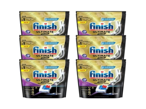 Finish Ultimate Plus 186 Dishwasher Tablets FINISH-3292118X6_NZ