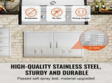 BBQ Access Door, 914x534 mm Double Outdoor Kitchen Door, Stainless Steel Flush Mount Door, Wall V952-SMMBSCJMYS36I3IIAV0