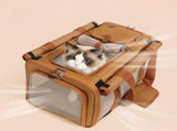 Multifunctional Pet Travel Bag Large Capacity, Breathable, Portable, Handheld or Crossbody Pet Bag V1265-AU-071-ZONG