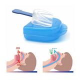 3x Mouthguard Mouthpiece + 3x Nose Clip Anti Snoring Aid Sleep Breathing Device V238-SUPDZ-16803104966