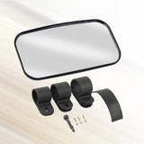 Ortofally Rearview Mirror Set Side Mirror Back Up Mirror Modification Kit for UTV ATV 22X13X6CM V1189-LWWAL-20260327-03378