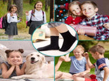 Holzlrgus Kids Athletic Crew Socks Boys Girls Cotton School Uniform Casual Basic Socks 6 Pairs 6 - 8 V1189-WXFWAL-20260319-01251