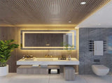 600x800mm LED Bathroom Mirror Anti-fog Illuminated Shatterproof V178-66714