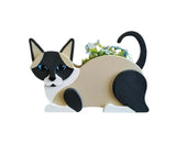 Flower Pot Cat Shape PVC Plant Pot - B V1263-JX-946