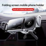 Smart Dual-Mode Rotating Stand Foldable Design, Wireless Fast Charging, Anti-Shake, One-Touch Auto V1106-QCZJ001