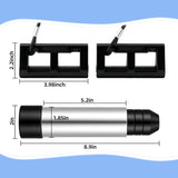 Outboard Motor Support and Hydraulic Steering Lock Set for Boat Transom Stabilization Prevents Motor V1258-DP02-C-3072