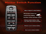 Master Power Window Switch Driver Side Front Left Door Control Button,Fits 20162022 Ram 1500 2500 V1258-DP02-WO-222