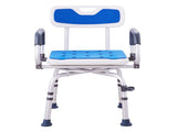 Swivel Shower Chair 360 Degree, Adjustable Shower Seat with Pivoting Arms for Inside Showers or V952-GDSYGZYTLSLKLF6OHV0