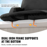 VEVOR Stadium Seat with Back Support, Wide Bleacher Seat Backs, Folding Padded Cushion Stadium V952-XYTYGZYHMD2PW792SV0