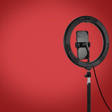 10.2 Rgbw Led Ring Light Kit With 1.1M Tripod & Phone Clamp PRL-4403TKP