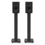 Kanto SX30 30" Tall Fillable Speaker Stands with Isolation Feet - Pair, Black V398-KO-SX30