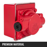 VEVOR Mechanical Fuel Meter 20 GPM Fuel Flow Meter 3-Digital Batch Display Fuel Transfer Meter 2.54 V952-JXRYB20GPM3L00001V0