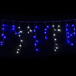 20M Christmas Lights Icicle Light 800 LED Blue White Decor Jingle Jollys XMAS-LED-800-IC-UW