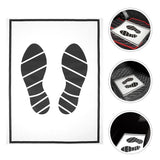 40Pcs Universal Fit Paper Floor Mats for Cars Durable Disposable Car Interior Pads V1369-AZ3-W-13377