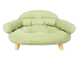 Pawz Elevated Pet Dog Cat Sofa Bed Couch XL Size Green PT1252-XL-GN_NZ