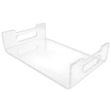 Monitor Stand Acrylic Transparent Durable Multifunctional EyeProtection Desk Stand for School Office V1294-YM0901-3117210109711