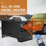Diesel Air Heater 12V 8KW Tank Portable Heater Thermostat With Remote Control and LCD Display for V985-DIESELAIRHEATER