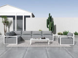 Alfresco 7-Seat Garden Lounge Set White V264-OTF-543A-WHE-8PC