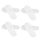 50 Pair White Disposable Slippers Hotel Slippers Anti Slip Spa Centre Travel Slippers for Outdoor V1294-YM0523-3112220003011