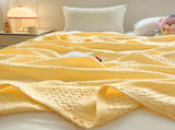 Soft Warm - Pure Cotton Lightweight Bedding Breathable & Big Size 200*230cm Cozy Cotton V1189-LWWAL-20260401-05703