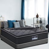 Giselle Bedding 34cm Mattress Bamboo Cover King Single MATTRESS-BLACK-KS