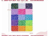 CozeLy DIY Rhinestones Bedazzling Kit 40 Color 3mm Flat Resin Jelly Gemstones with Glue Diamond Art V1370-AZ4-15661
